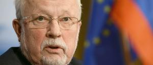 Lothar de Maizière leitet den Petersburger Dialog auf deutscher Seite. 