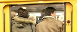 Verrücktbleiben bitte! Der Bahnstreik macht die U-Bahn-Fahrt zur Herausforderung.