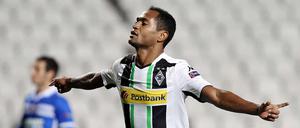 Raffael macht's möglich. Der ehemalige Hertha-Spieler erzielte den Führungstreffer für Borussia Mönchengladbach.