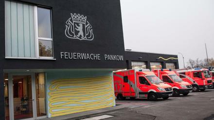 So sieht's aus. Die neue Wache in Berlin-Pankow am Tag der offiziellen Eröffnung.