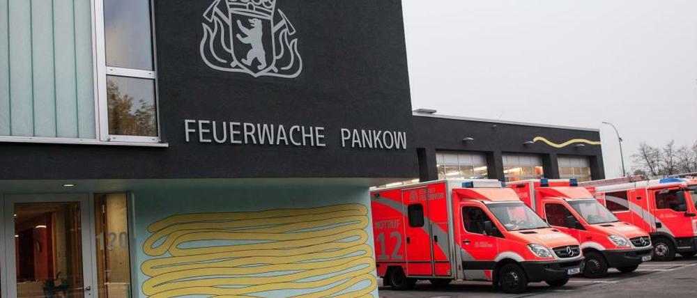 So sieht's aus. Die neue Wache in Berlin-Pankow am Tag der offiziellen Eröffnung.