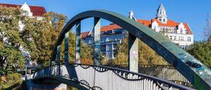 Blick von Süden aufs Nordufer, Ecke Torfstraße.