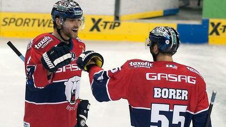 Gegen die DEG gelang den Eisbären ein knapper 2:1-Sieg.