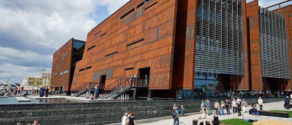 Modernes Gebäude, nach Europa offenes Geschichtsbild: Das Solidarnosc-Zentrum in Danzig.