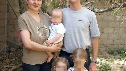 Die sächsische Familie im Jemen vor der Entführung.