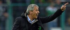 Lucien Favre war nach dem Spiel seiner Gladbacher gegen Mainz einigermaßen sauer.