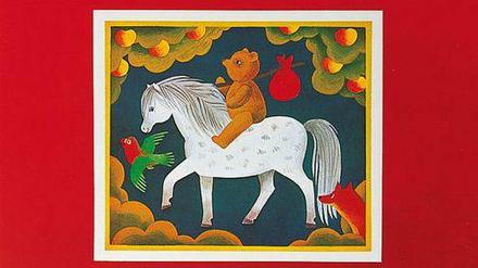 Cover des Kinderbuchs "Pony, Bär und Apfelbaum".