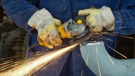Die Metall- und Elektrobranche hat besonders große Absatzschwierigkeiten zu beklagen.