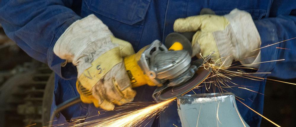 Die Metall- und Elektrobranche hat besonders große Absatzschwierigkeiten zu beklagen.