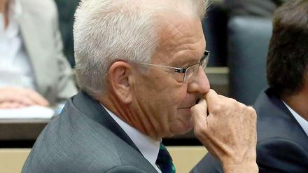 Stimmte der Einschränkung des Asylrechts im Bundesrat zu: Baden-Württembergs Ministerpräsident Kretschmann.