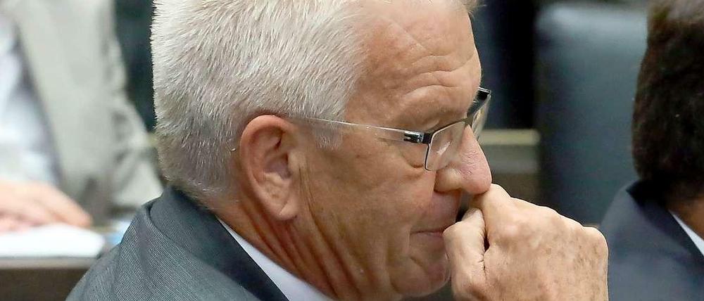 Stimmte der Einschränkung des Asylrechts im Bundesrat zu: Baden-Württembergs Ministerpräsident Kretschmann.