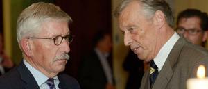 Gespräch bei Kerzenlicht. SPD-Mitglied Thilo Sarrazin war zu Gast bei Niedersachsens AfD und ihrem Landesvorsitzenden Armin Paul Hampel.