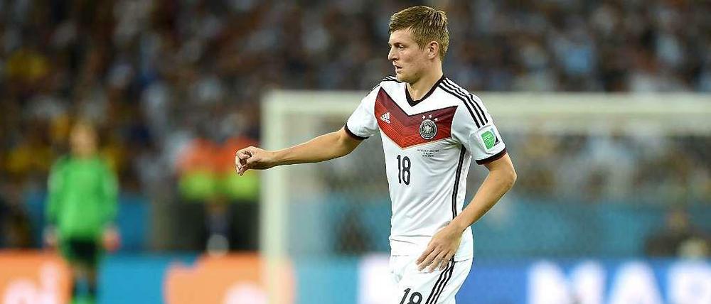 Bald im Real-Outfit: Weltmeister Toni Kroos.