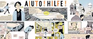 Inspiriert von Berlin: Manuele Fiors Comic finden Sie in höherer Auflösung etwas weiter unten in dem Verweiskasten zum Thema „Europa in der Sprechblase“.