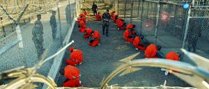 Gefangene in Guantánamo 2002