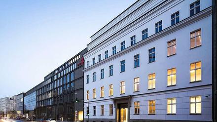 Ganz in Weiß. Die Berliner Repräsentanz der Robert-Bosch-Stiftung in der Französischen Straße 32 in Mitte.