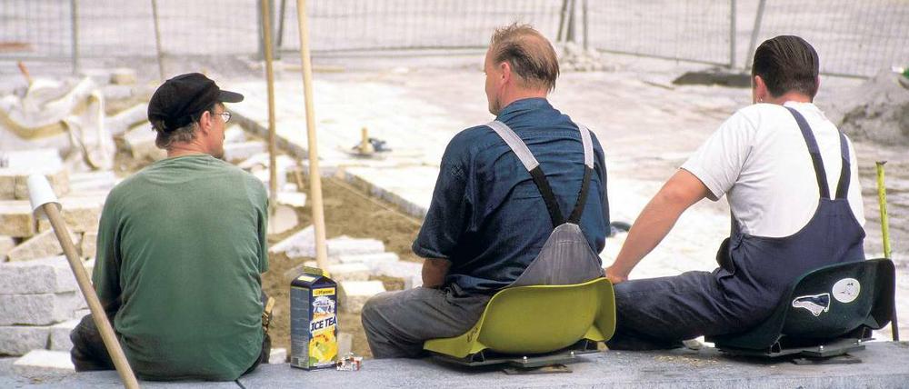 Auszeit. Viele orientieren sich an den Kollegen: Nur wenn die sich eine Pause gönnen, lassen auch sie die Arbeit ruhen. 