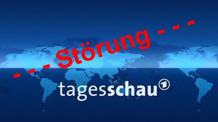 Die 20-Uhr-Ausgabe der "Tagesschau" wurde am Sonntag ohne Wetterbericht ausgestrahlt.