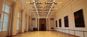 Der Festsaal des Abgeordnetenhaus. Von 11 bis 18 Uhr ist am Samstag Tag der offenen Tür. 