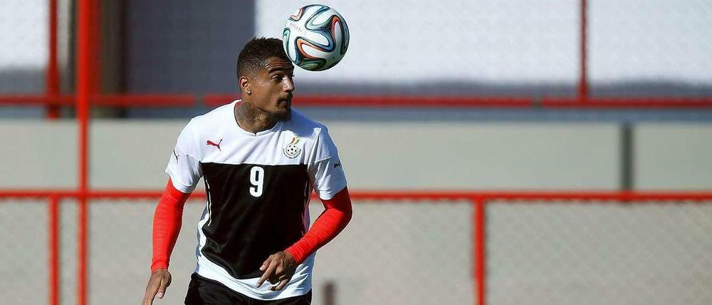 Kevin-Prince Boateng wurde suspendiert. Ghana spielt heute noch gegen Portugal.