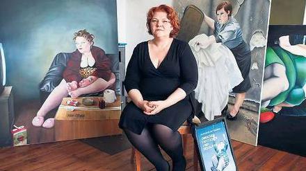 Die traut sich was. Sandra Hübner stellt ihre „Todsünden“ am Wochenende in der Martin-Luther-Kirche Neukölln aus. 