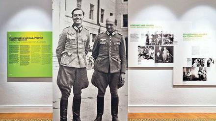 Das andere Deutschland. Ein Blick in den Ausstellungsbereich „Stauffenberg und das Attentat vom 20. Juli 1944“.