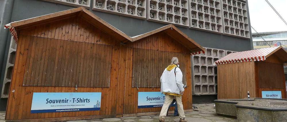 Kein Budenzauber mehr am Fuße der Gedächtniskirche.