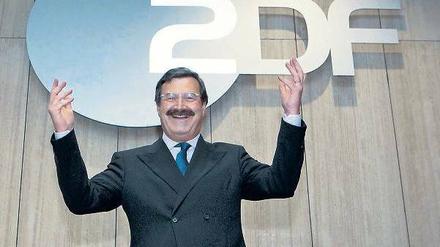 Causa Brender. Die Vertragsverlängerung von Nikolaus Brender als Chefredakteur des ZDF war 2009 an der Unions-Mehrheit im Verwaltungsrat gescheitert. Das brachte die Diskussion um Staatsnähe und -ferne in den Gremien des ZDF ins Rollen. Foto: dpa