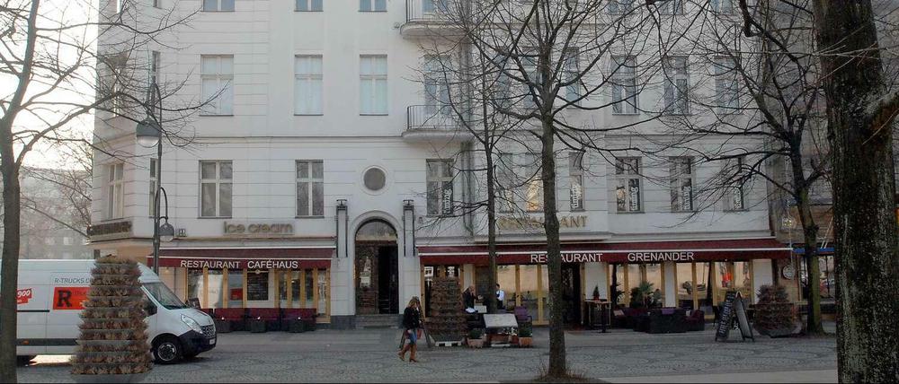 Berlin-Schöneberg, Wittenbergplatz 3a. Das Griechische Kulturinstitut muss schließen.