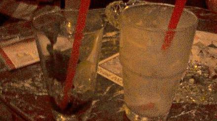 No ladies, just drinks.