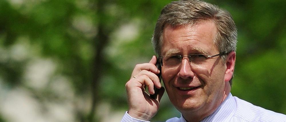 Christian Wulff, hier auf einem früheren Foto, hatte sich gegen die Veröffentlichung der Mailbox-Nachricht ausgesprochen.