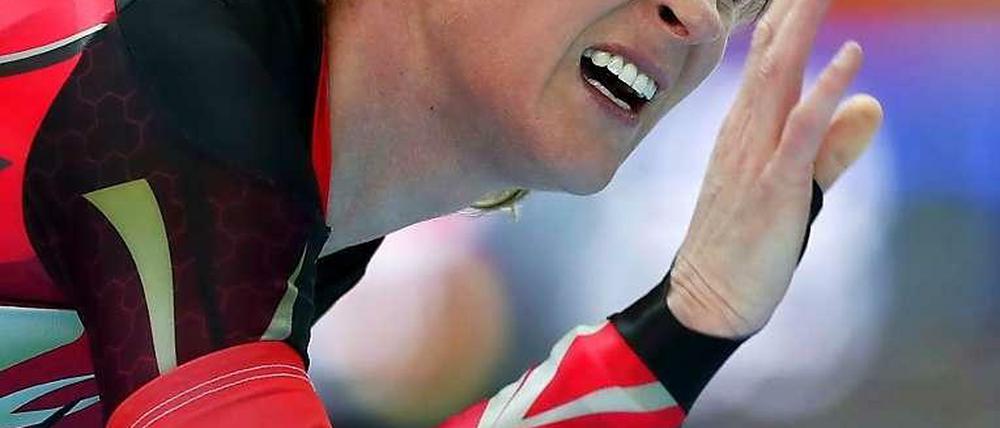 In Sotschi ohne Medaille, vor Gericht zumindest zum Teil erfolgreich: Claudia Pechstein.