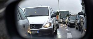 Wenn's mal wieder ein bisschen länger dauert ... dann ist vielleicht die Autobahn gesperrt.