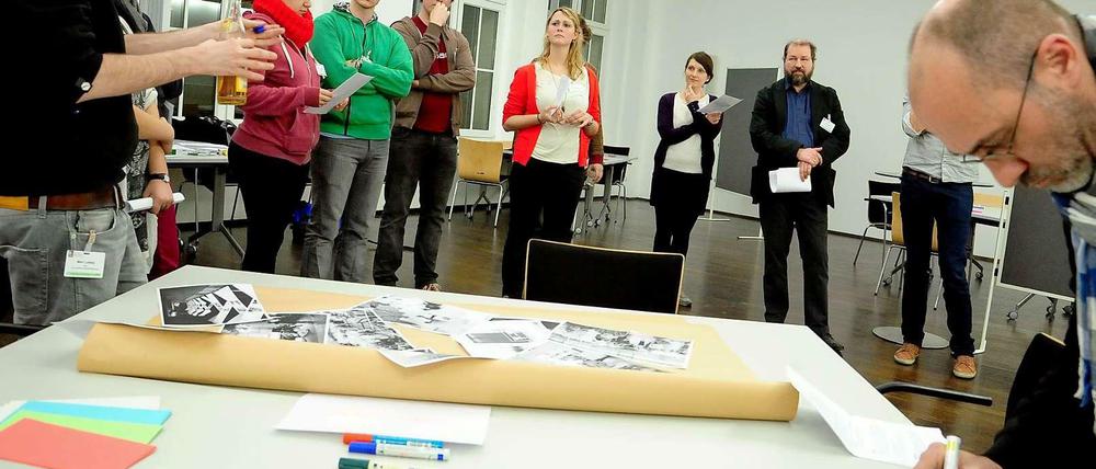 Gute Ideen für gute Taten. Darum ging es in der „Nachtschicht“ in den Räumen des Tagesspiegels.