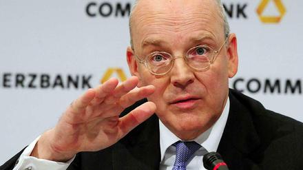 "Was wir uns für 2013 vorgenommen hatten, konnten wir planmäßig umsetzen“, erklärte der Vorstandsvorsitzende der Commerzbank, Martin Blessing, bei der Vorlage der Bilanz.