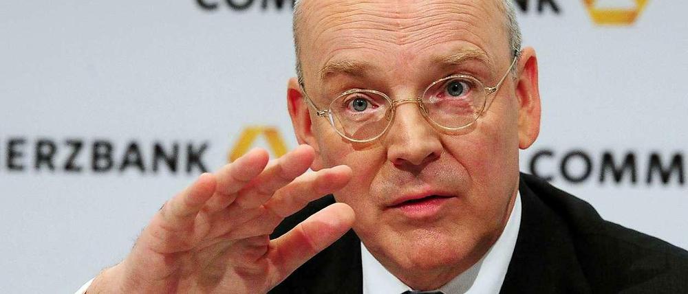 "Was wir uns für 2013 vorgenommen hatten, konnten wir planmäßig umsetzen“, erklärte der Vorstandsvorsitzende der Commerzbank, Martin Blessing, bei der Vorlage der Bilanz.