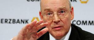 "Was wir uns für 2013 vorgenommen hatten, konnten wir planmäßig umsetzen“, erklärte der Vorstandsvorsitzende der Commerzbank, Martin Blessing, bei der Vorlage der Bilanz.