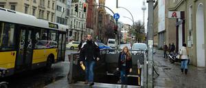 Wo sind wie hier? Ah, in Mitte. Die Einwohner hier laufen gern. Laut Statistik.