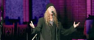 Erinnerungen an das wilde Leben. Patti Smith bei ihrem Konzert in Berlin. 