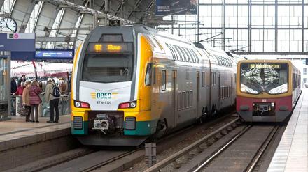 Ein historischer Tag. Es soll am Mittwochmorgen, 26. Februar 2014, keine Verspätungen im Regionalverkehr gegeben haben 