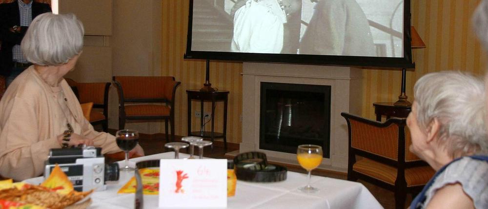 In der Seniorenresidenz am Haus der Berliner Festspiele gibt es Berlinale-Gefühl - wenn auch in etwas kleinerem Rahmen