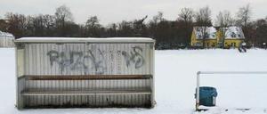 Winterzeit ist trotzdem Trainingszeit. Die Sportanlage des Berliner SC an der Hubertusstraße. (Bild vom Dezember 2012)