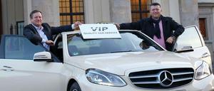 VIP-Service? Nein, das, was eigentlich Standard sein sollte, wurde hier flugs zur großen Innovation erklärt.