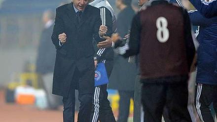 Fäuste ballen im Schlägerviertel: Seit 2012 ist der Georgier Shota Arveladze Trainer bei Kasimpasa.