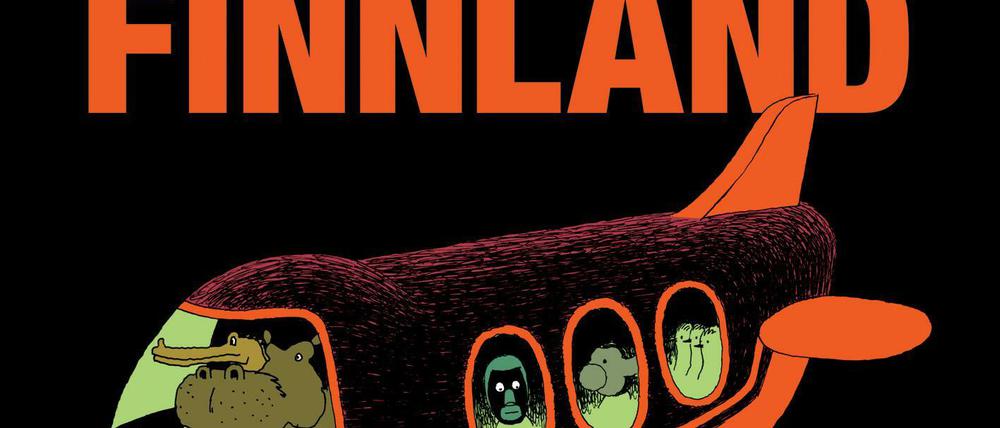 Im Anflug: Das Cover des Comic-Atlasses verwendet ein Motiv von Marko Turunen.