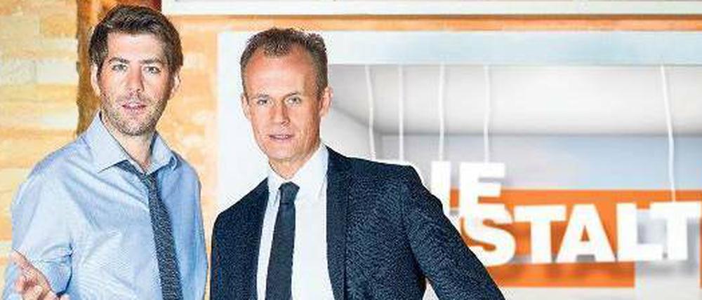 Neu, aber nicht unbekannt. „Neues aus der Anstalt“ heißt von Dienstag an nur noch „Die Anstalt“. Claus von Wagner (links) kennt das ZDF-Publikum aus der „heute-show“, Max Uthoff war seit 2011 regelmäßig in „Neues aus der Anstalt“ zu Gast. Foto: ZDF