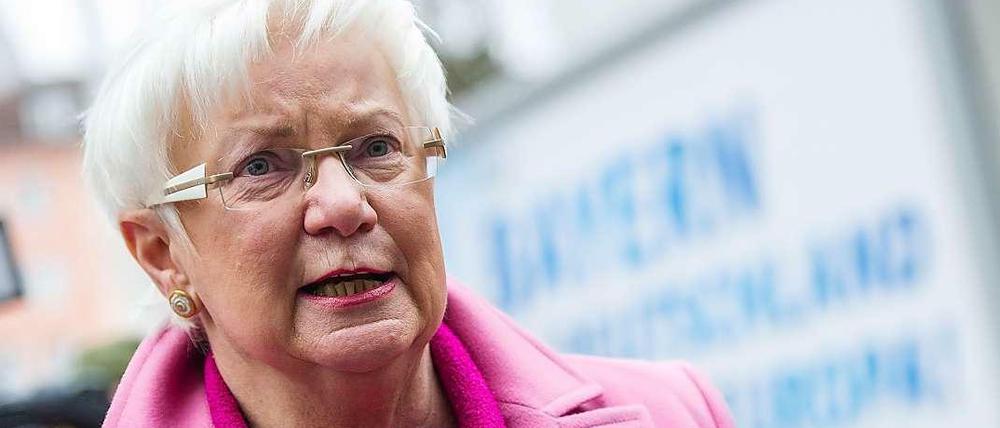 CSU-Landesgruppenchefin Gerda Hasselfeldt