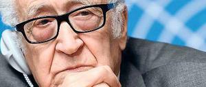 Enttäuscht: Der erfahrene UN-Diplomat Lakhdar Brahimi.