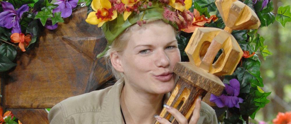 Die Dschungelkönigin Melanie Müller übernimmt das Szepter.