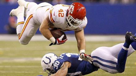 Historische Aufholjagd: In den Play-offs gewannen die Indianapolis Colts gegen die Kansas City Chiefs noch 45:44.